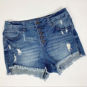 Almost Famous Jean Cut Off Jean Shorts 5 D6